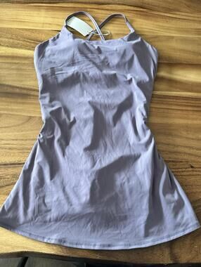 HALARA  Everyday Cloudful Active Wear Dress shorts Bra Lilac Purple  Size L NWT